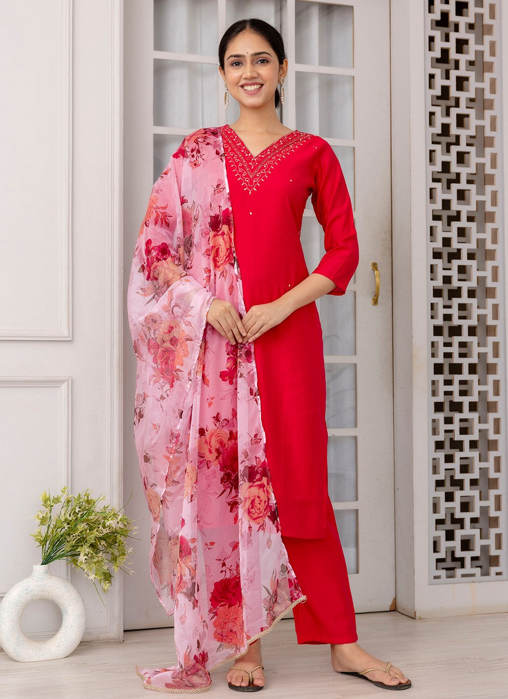 Viscose Pant Style Suit - T3623