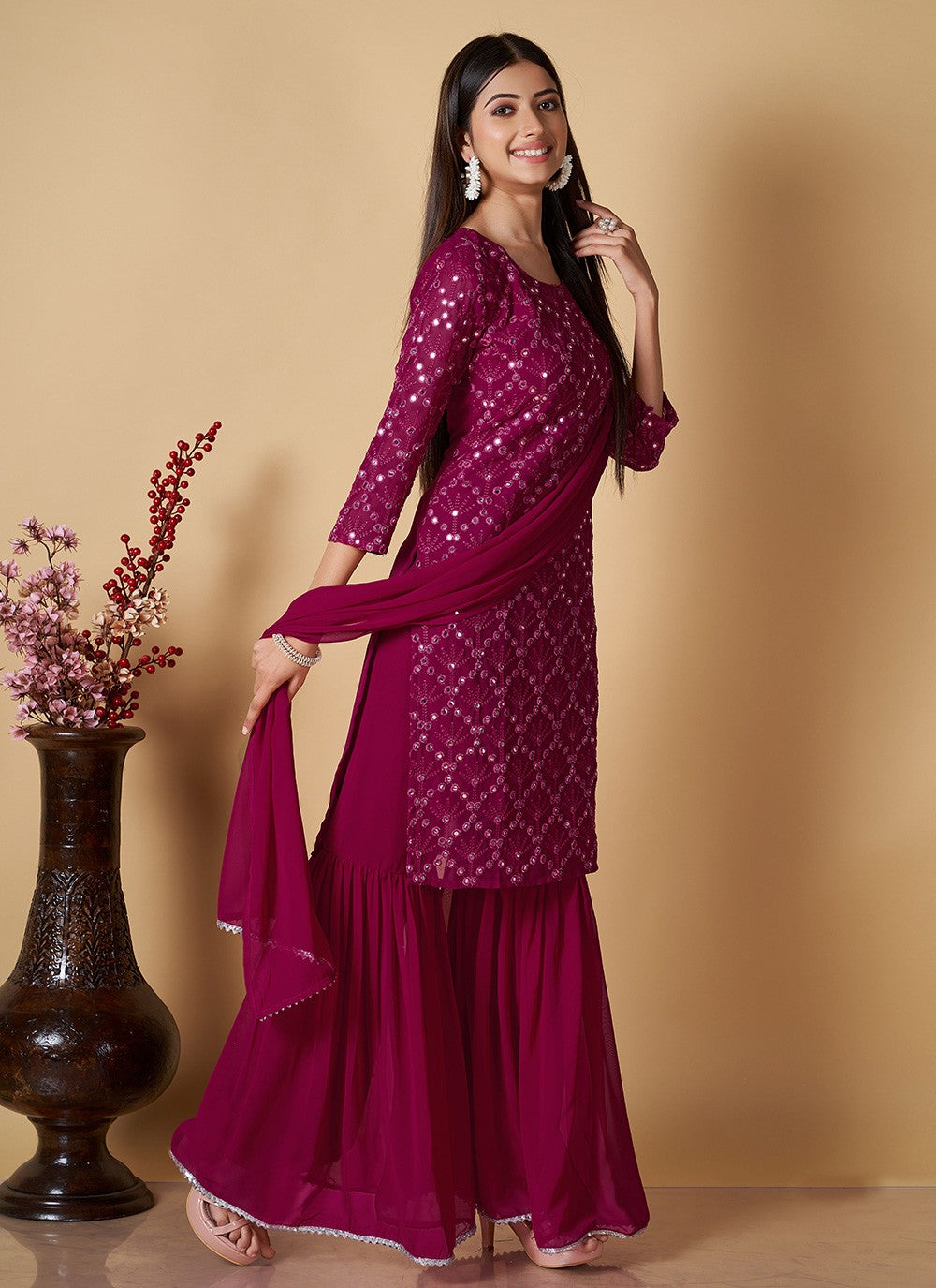 Georgette Salwar Suit - T1195