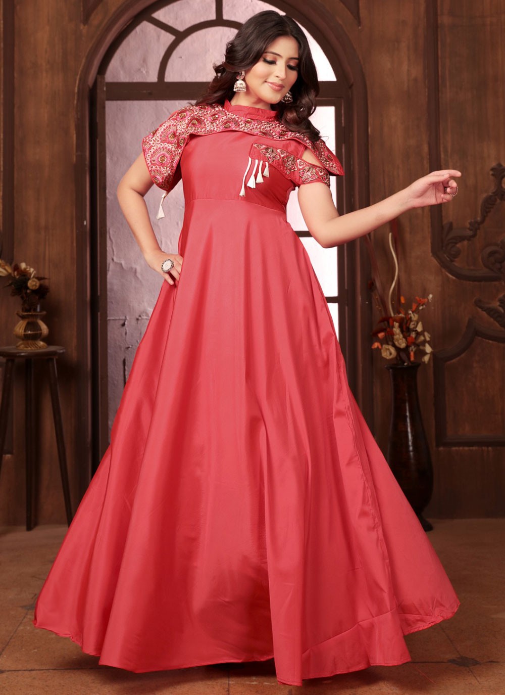 Silk Gown - G1546