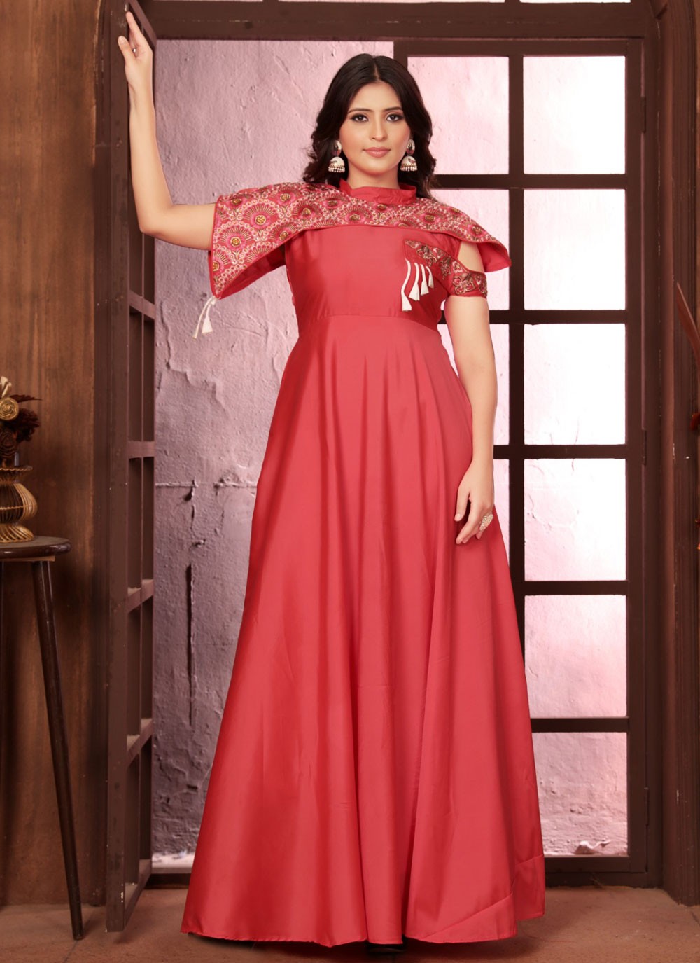 Silk Gown - G1546