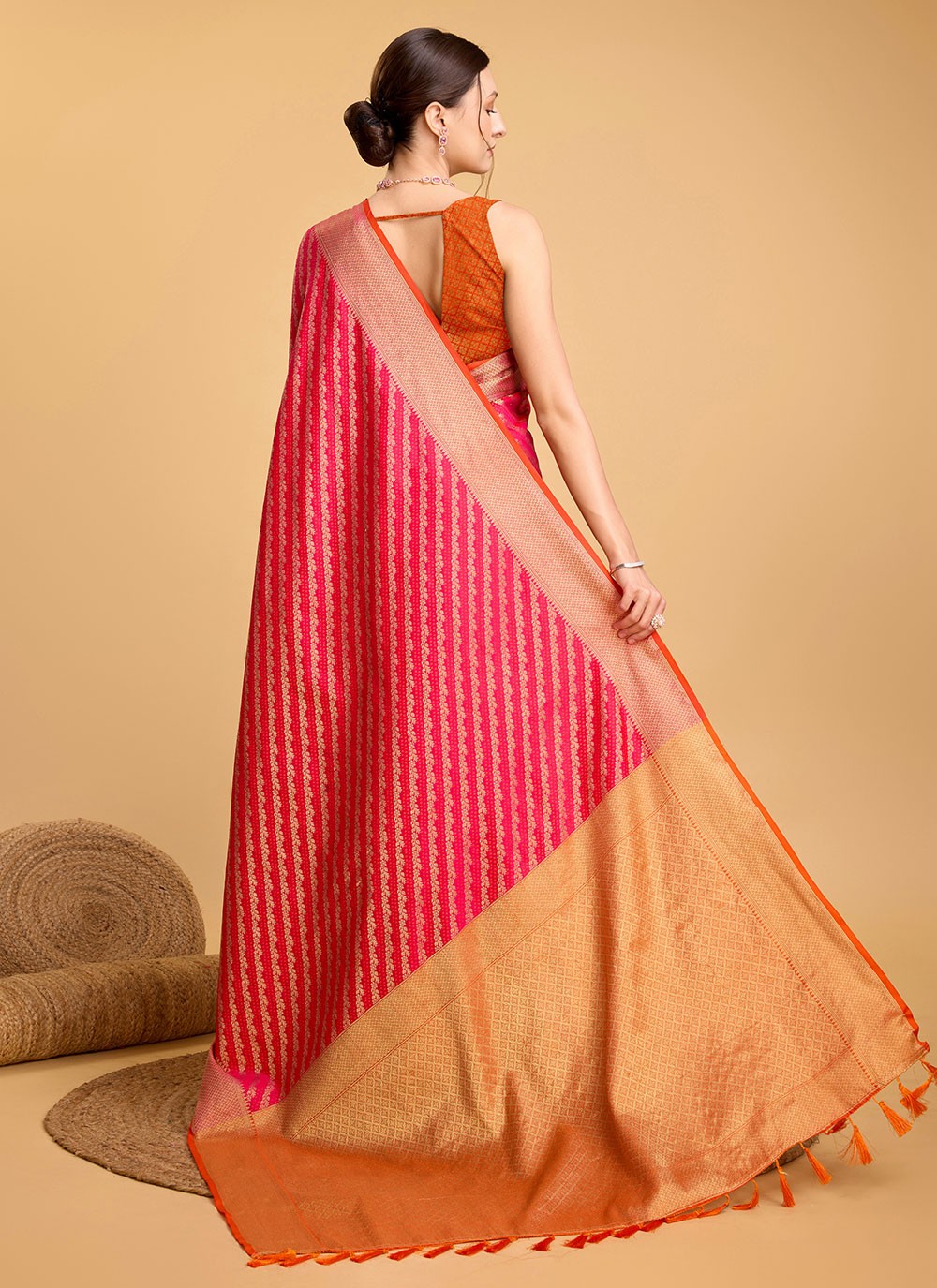 Classic Jacquard Work Patola Silk Saree - S5648