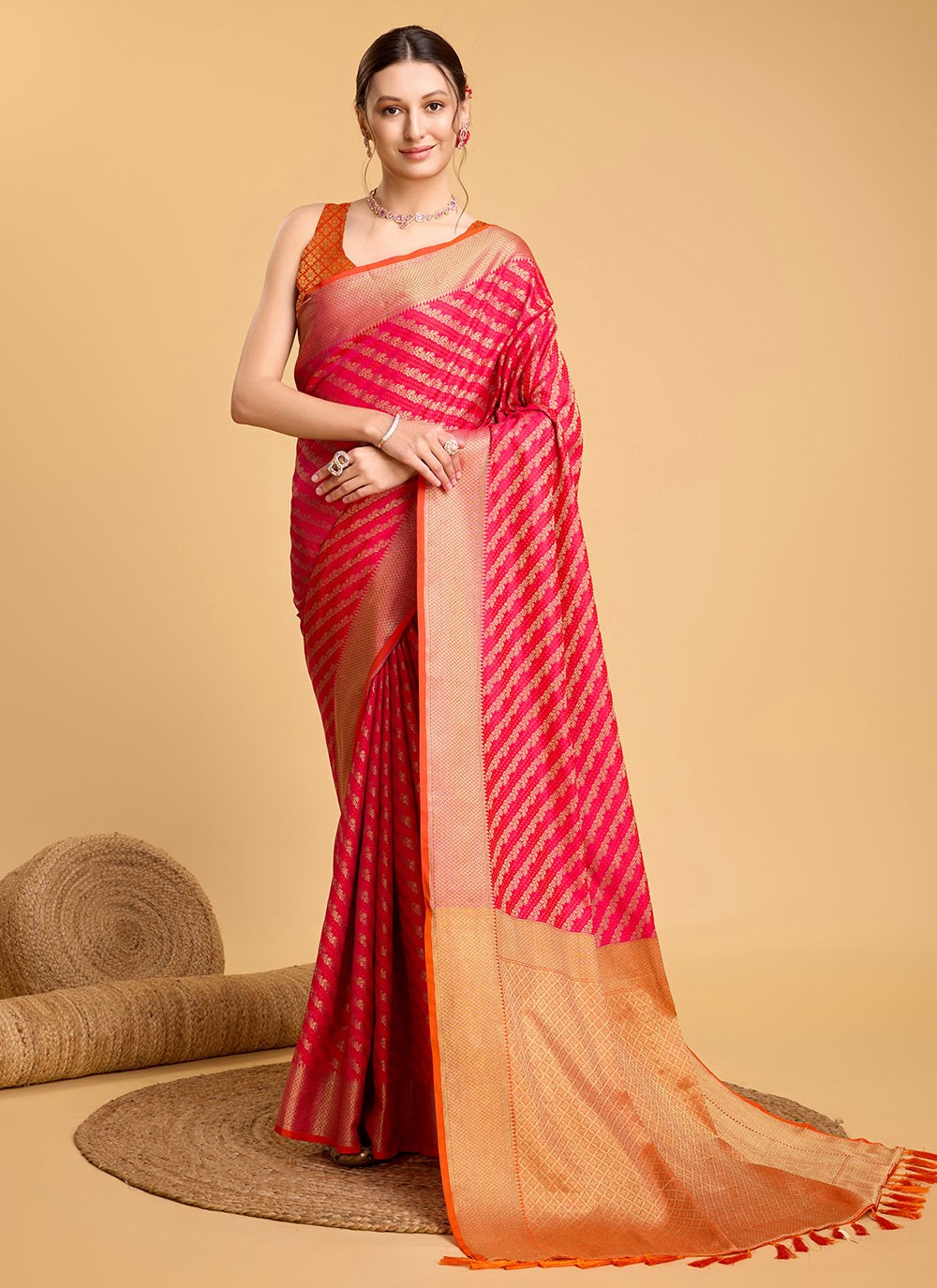 Classic Jacquard Work Patola Silk Saree - S5648