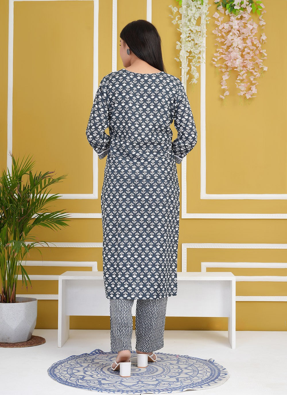 Cotton , Rayon Salwar Suit - T3246