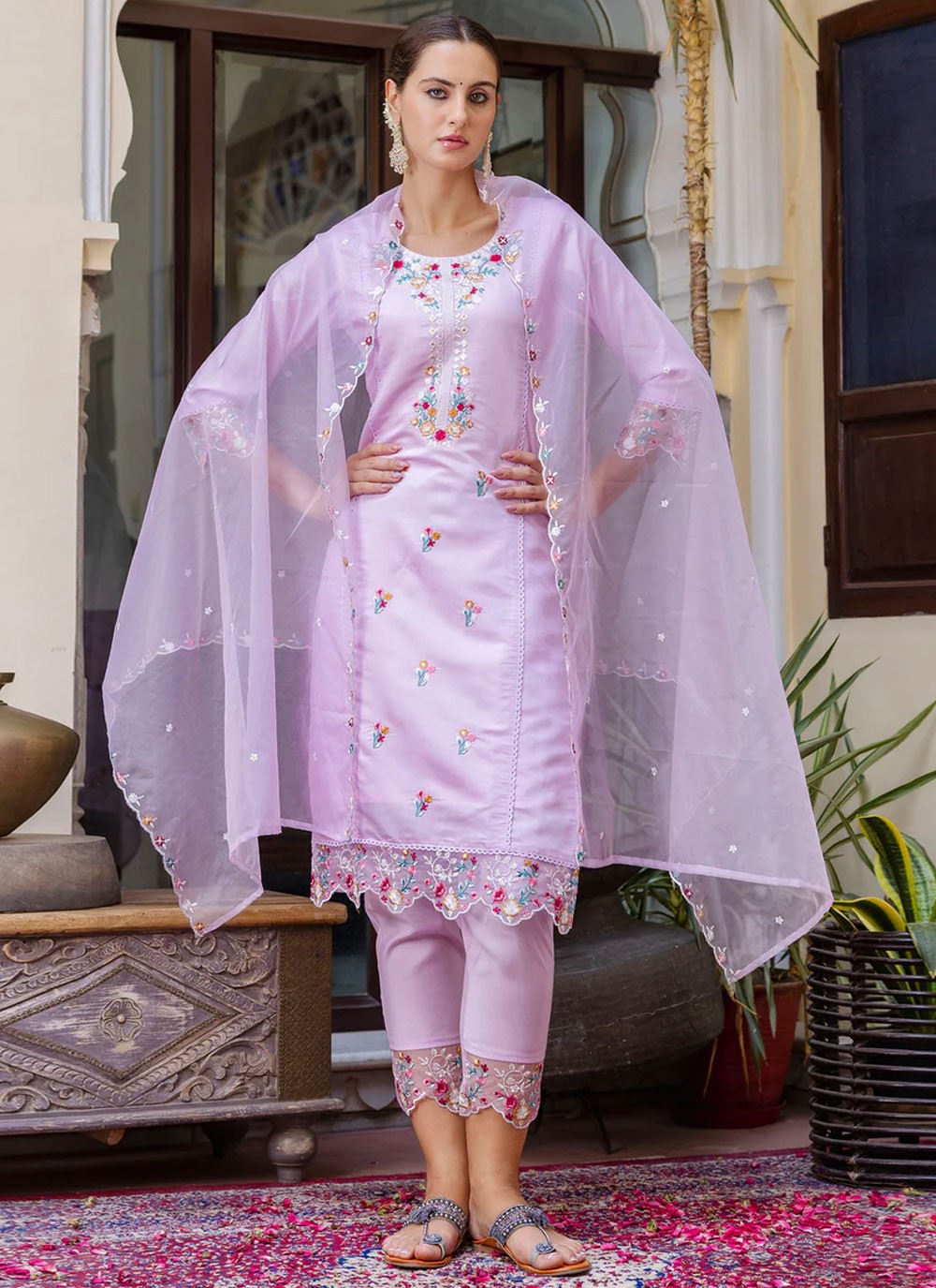 Viscose Salwar Suit - T3388