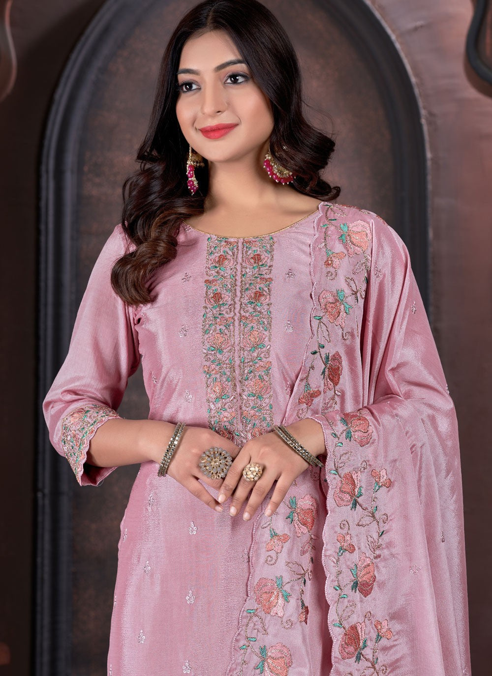 Chinon Salwar Suit - T2241