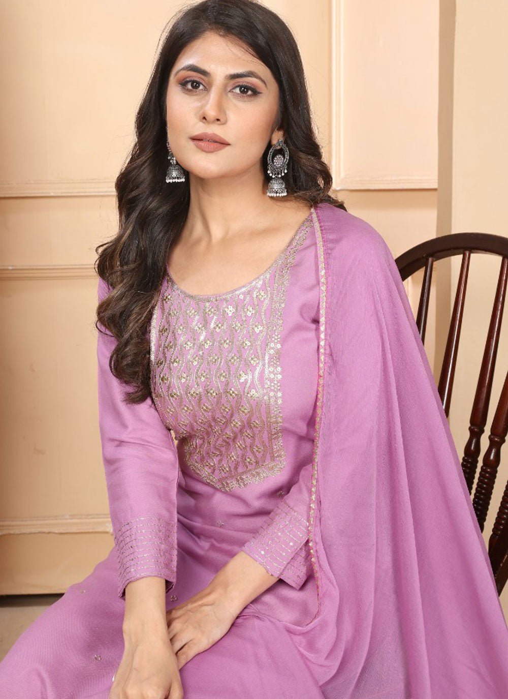 Rayon Salwar Suit - T2683