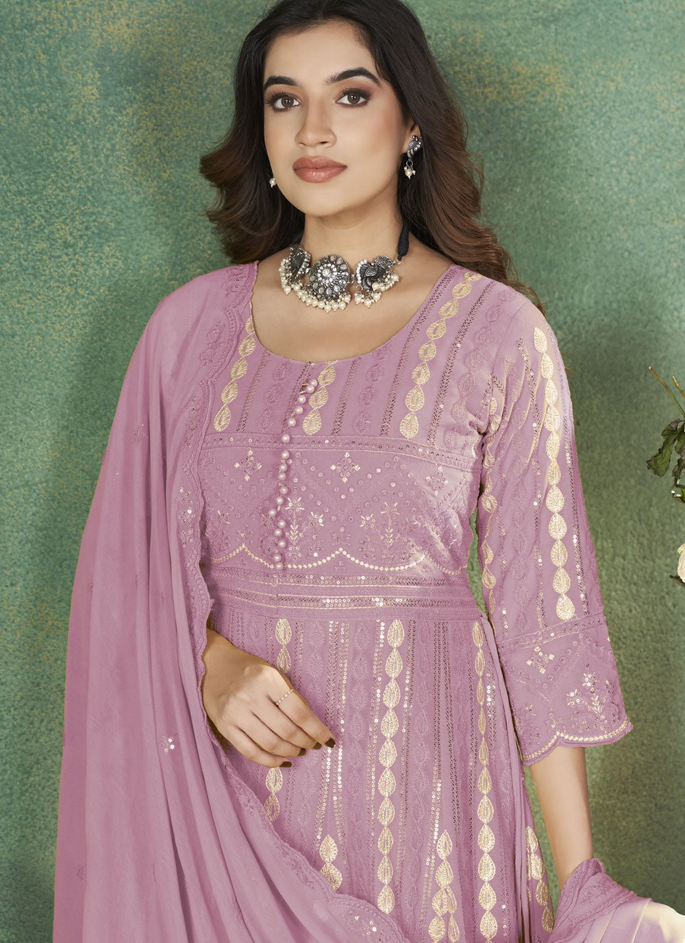 Georgette Salwar Suit - T3687