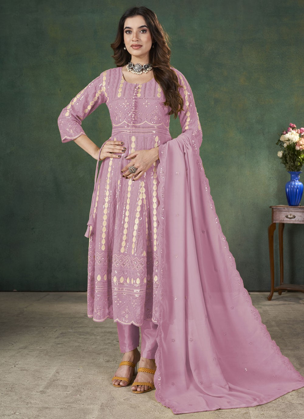 Georgette Salwar Suit - T3687