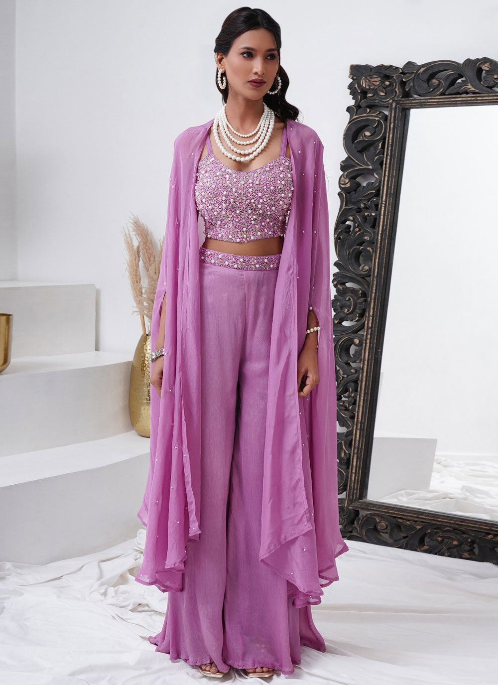 Chinon Salwar Suit - T3890