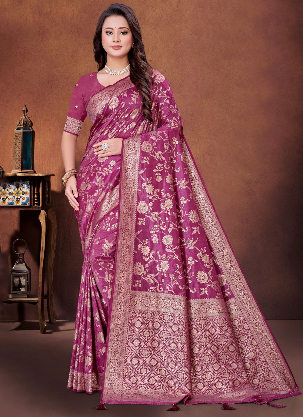 Classic Zari Silk Saree - S9520