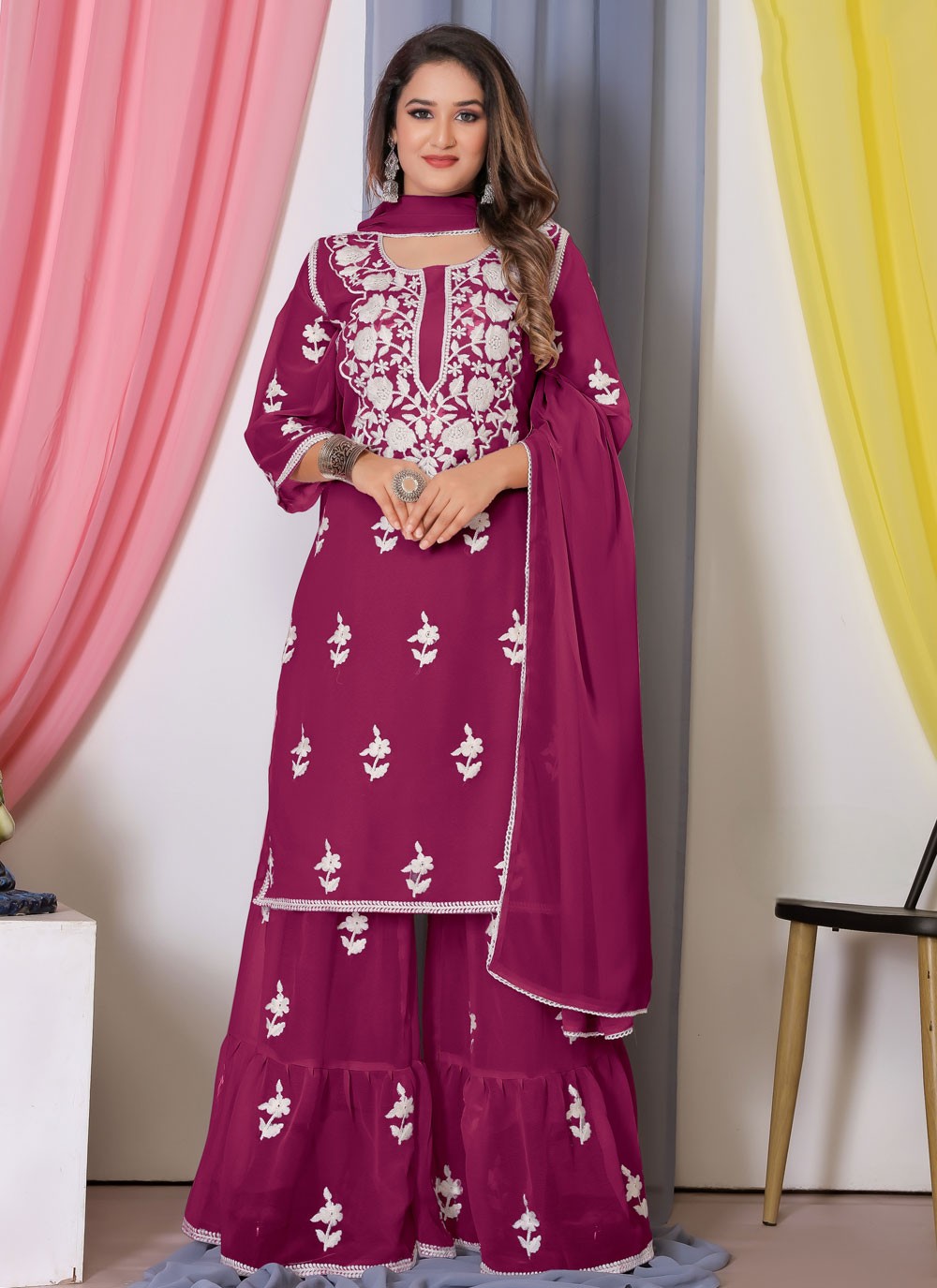 Georgette Salwar Suit - T2249