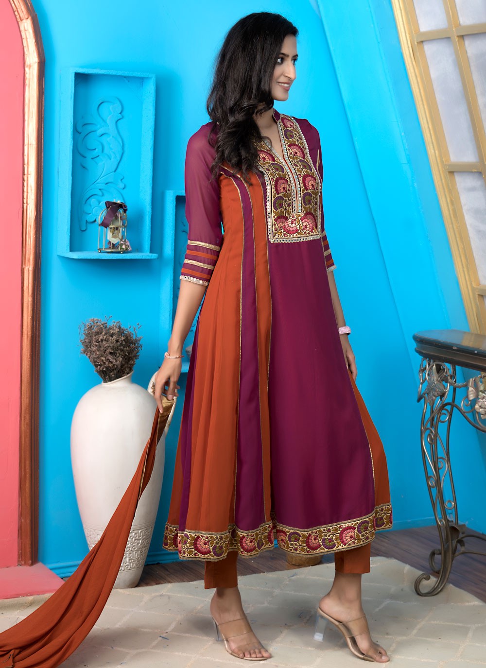 Georgette Salwar Suit - T3260