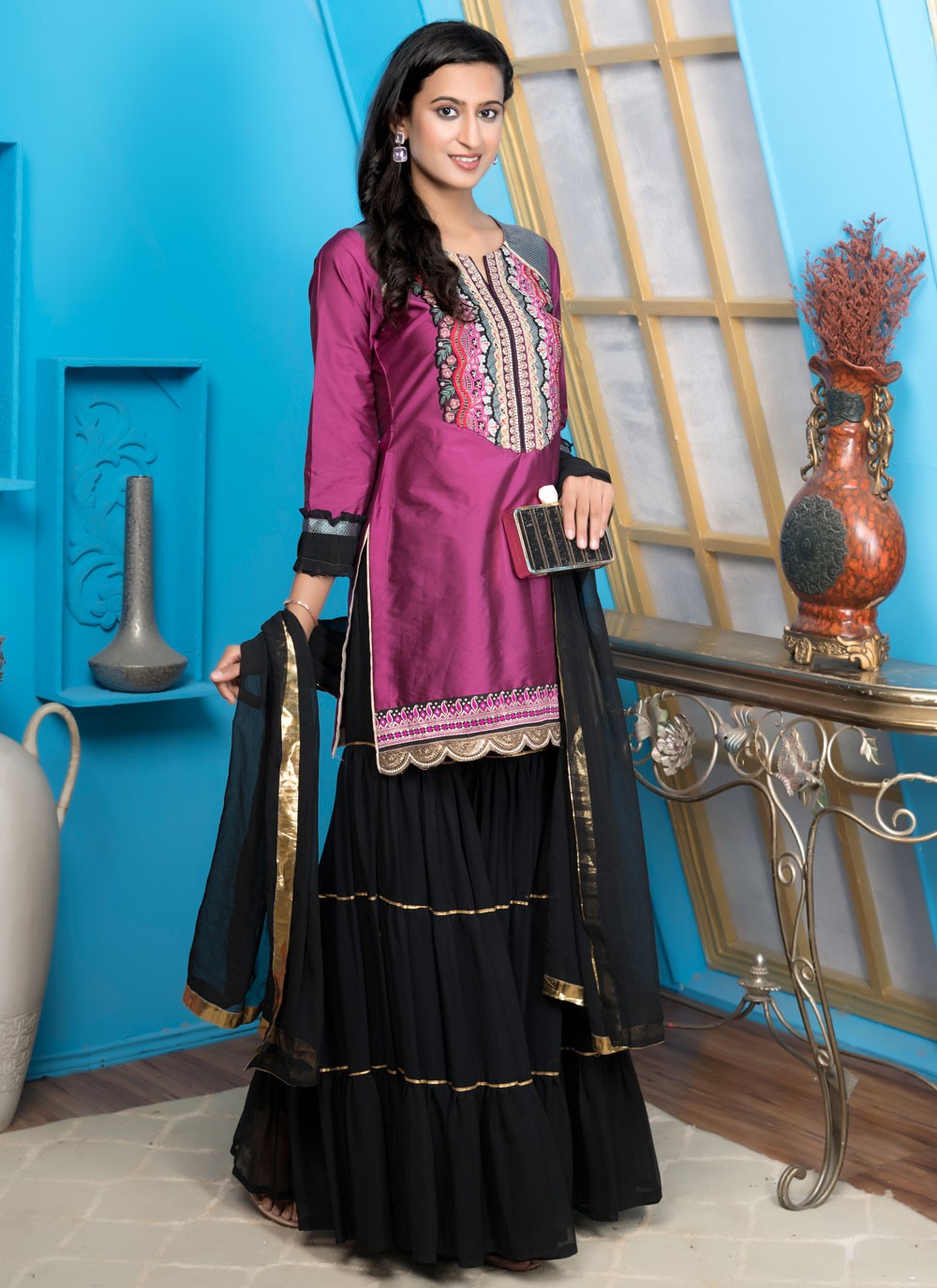 Georgette Salwar Suit - T3918