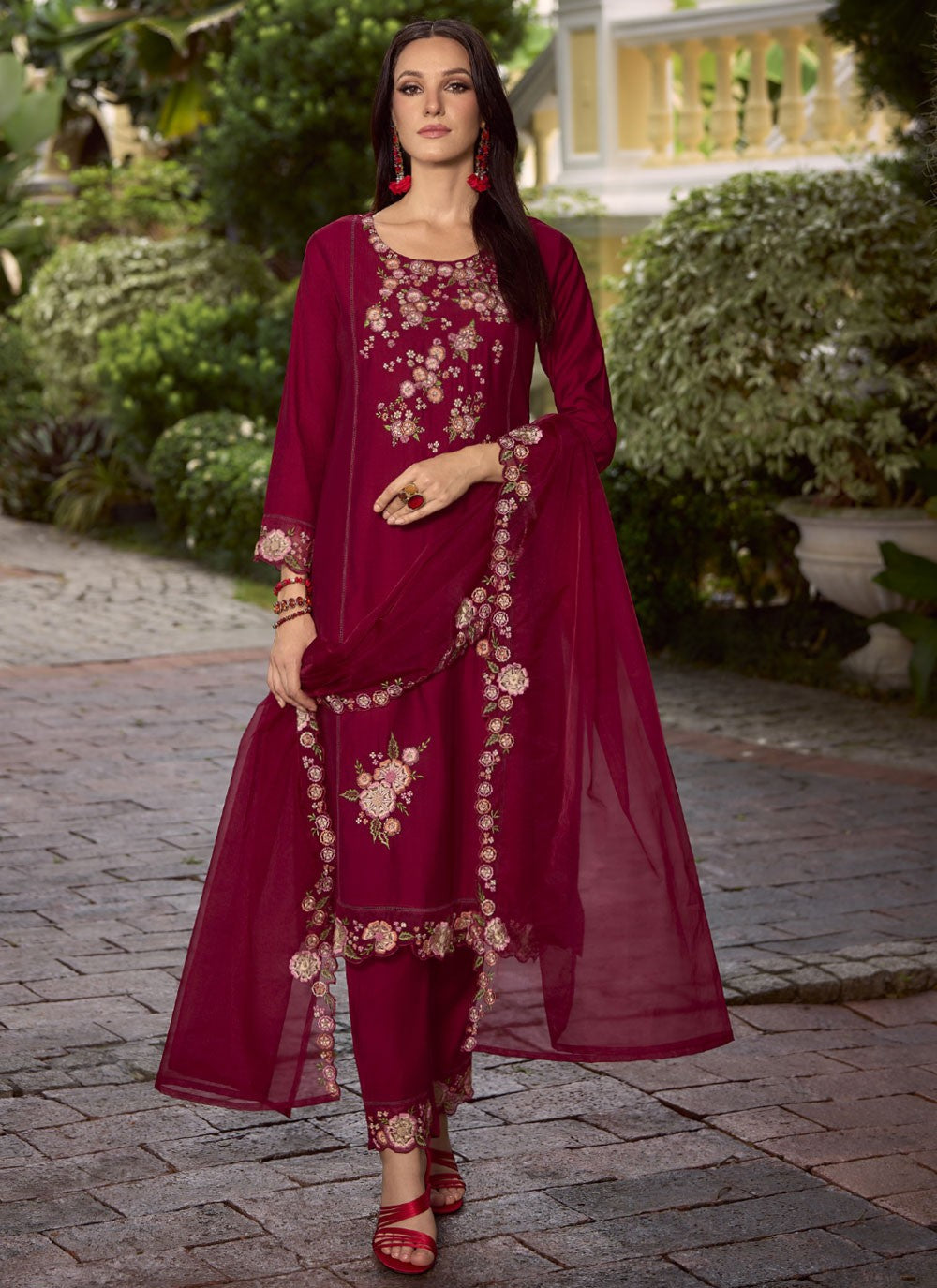 Viscose Salwar Suit - T3617