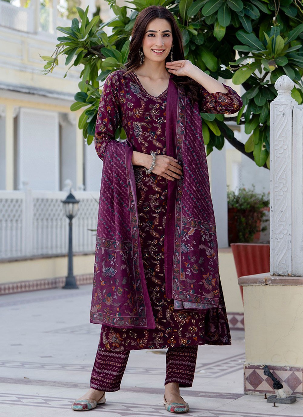 Cotton Salwar Suit - T3735