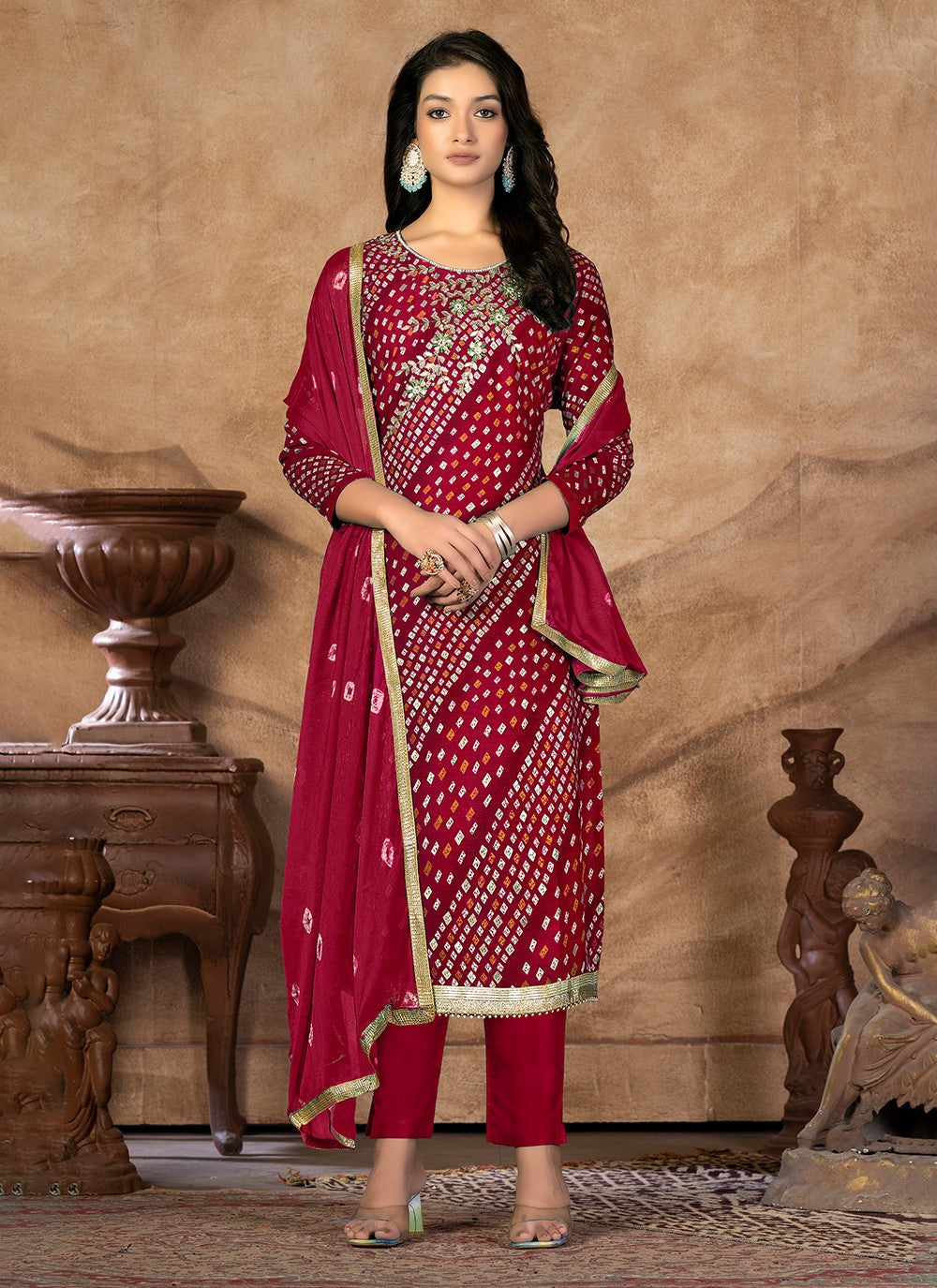 Cotton Salwar Suit - T1127