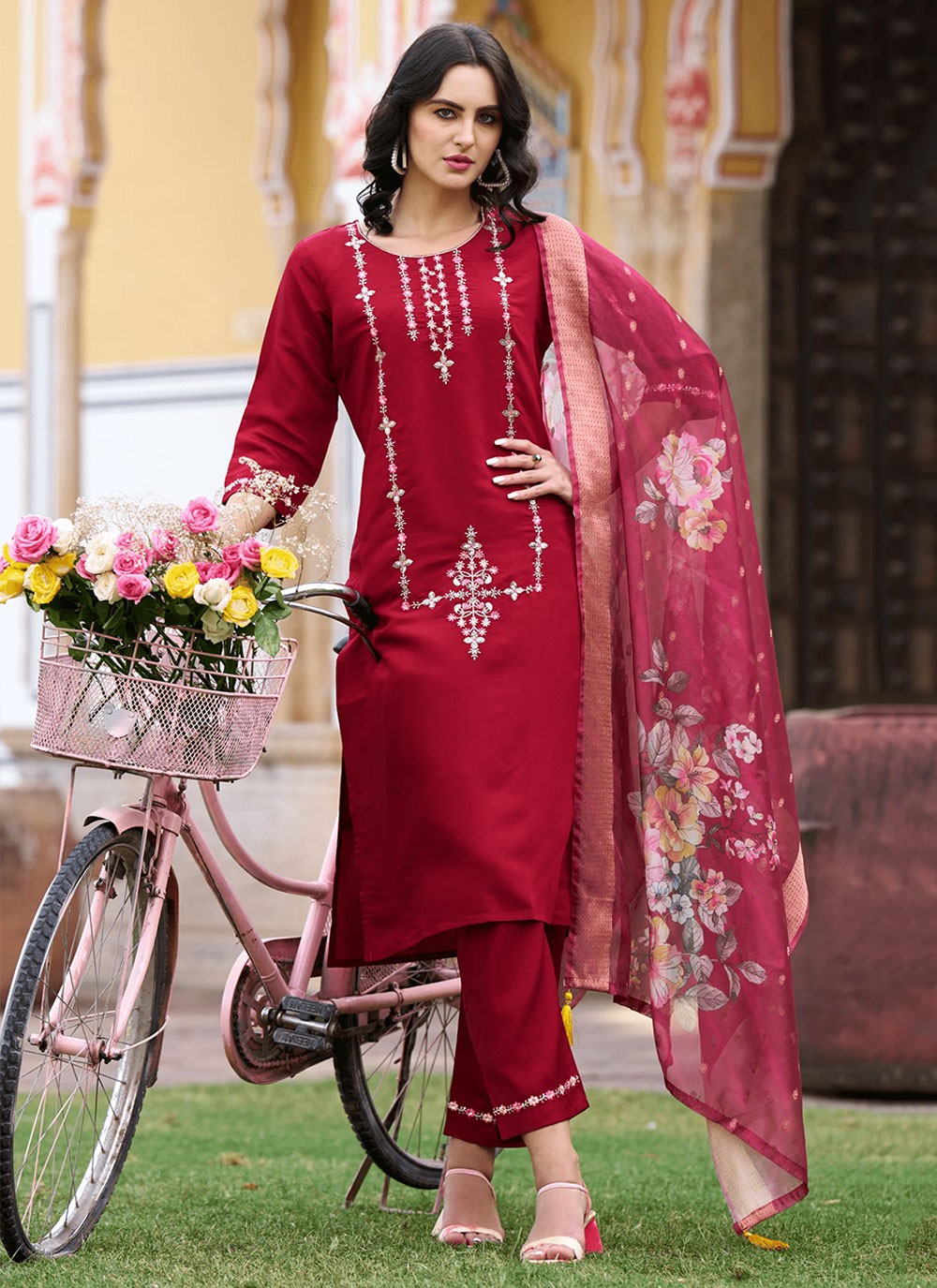 Cotton Silk Salwar Suit - T2896