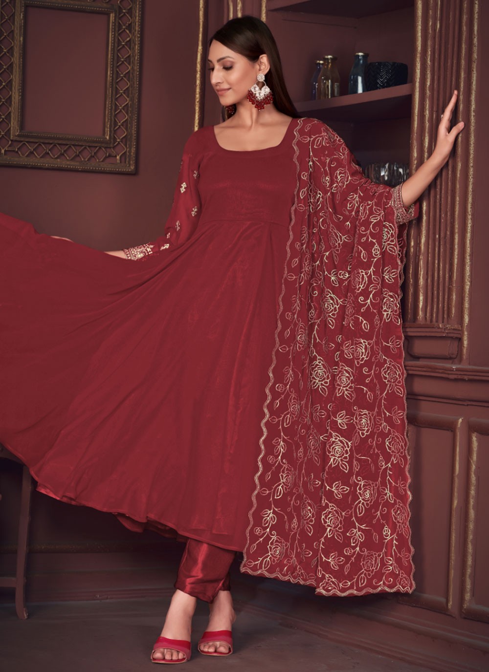 Georgette Salwar Suit - T2265