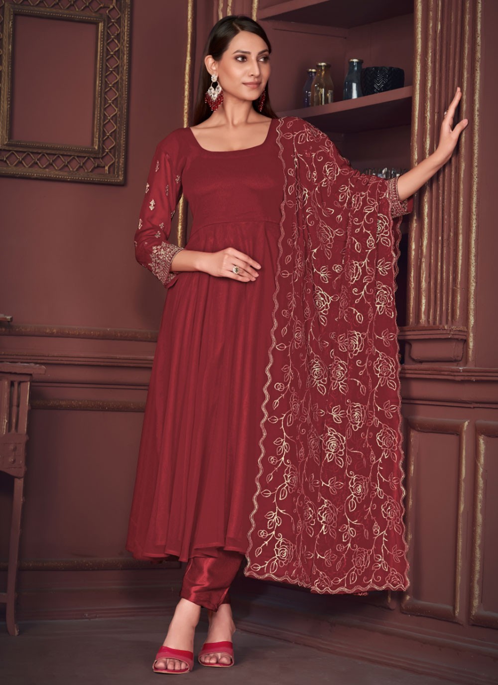 Georgette Salwar Suit - T2265