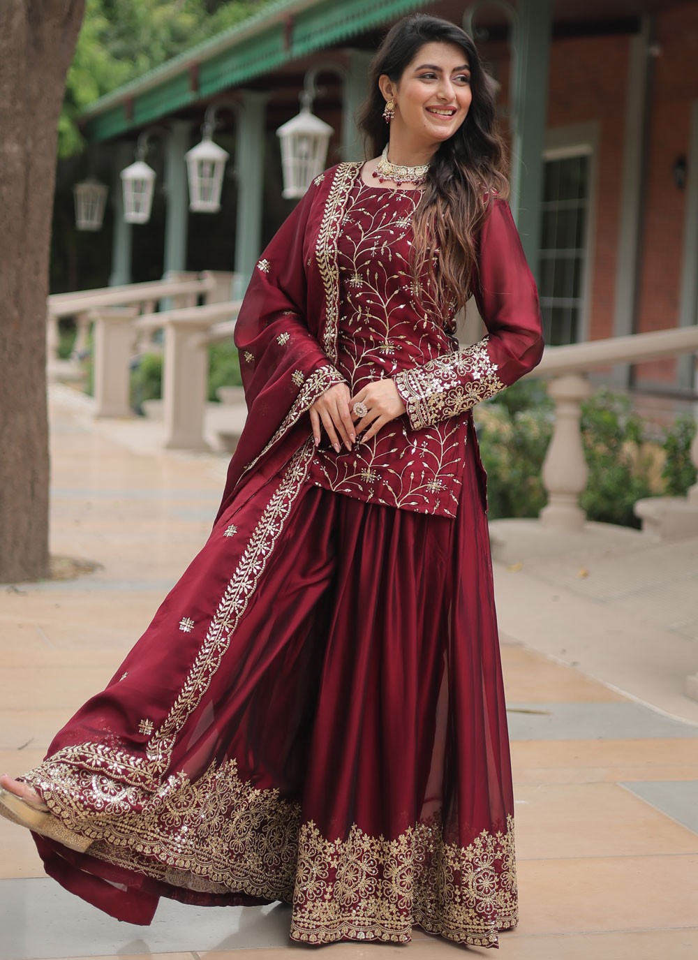 Rangoli, Silk Salwar Suit - T4031