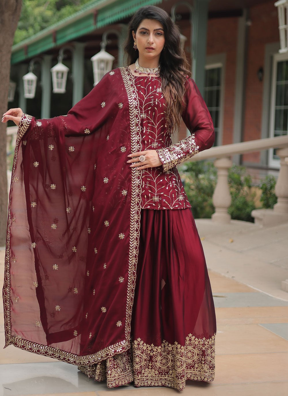 Rangoli, Silk Salwar Suit - T4031