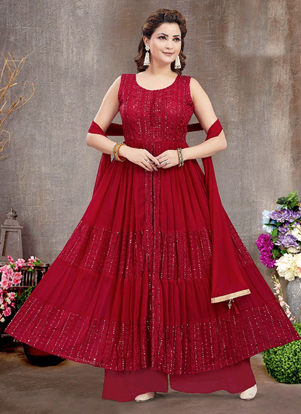 Georgette Salwar Suit - T2925