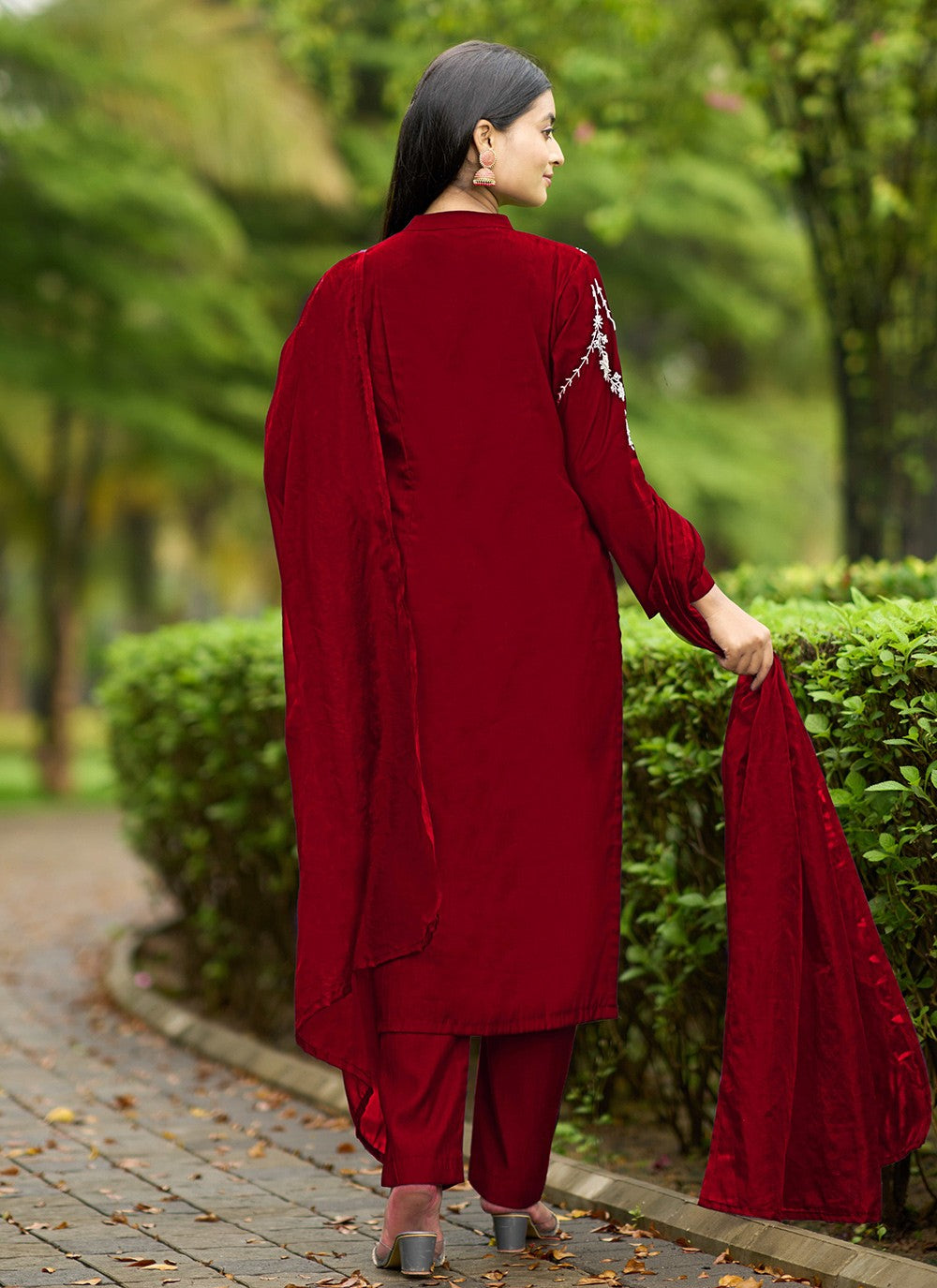 Art Silk Salwar Suit - T3364