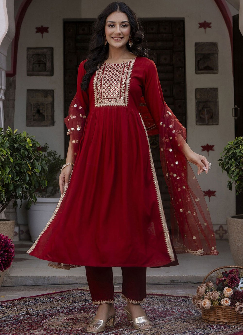 Cotton Salwar Suit - T2219