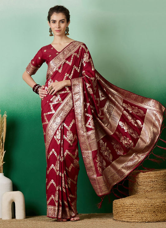 Classic Woven Cotton Saree - S6963