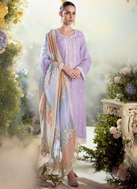 Modal, Silk Salwar Suit - T4147