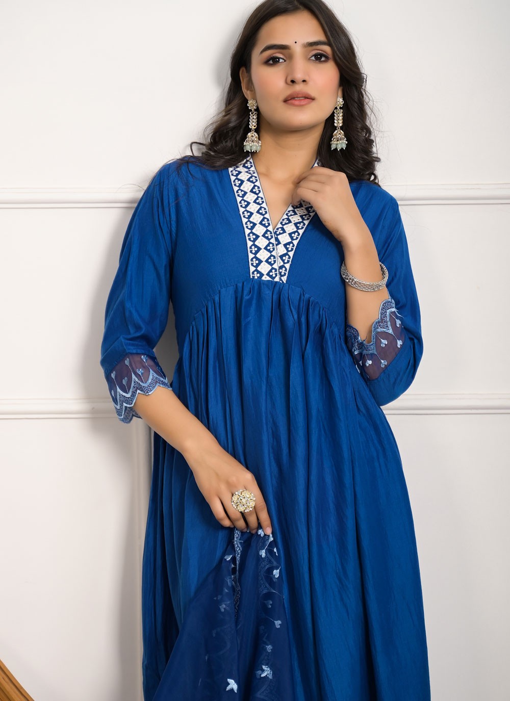 Viscose Salwar Suit - T4095