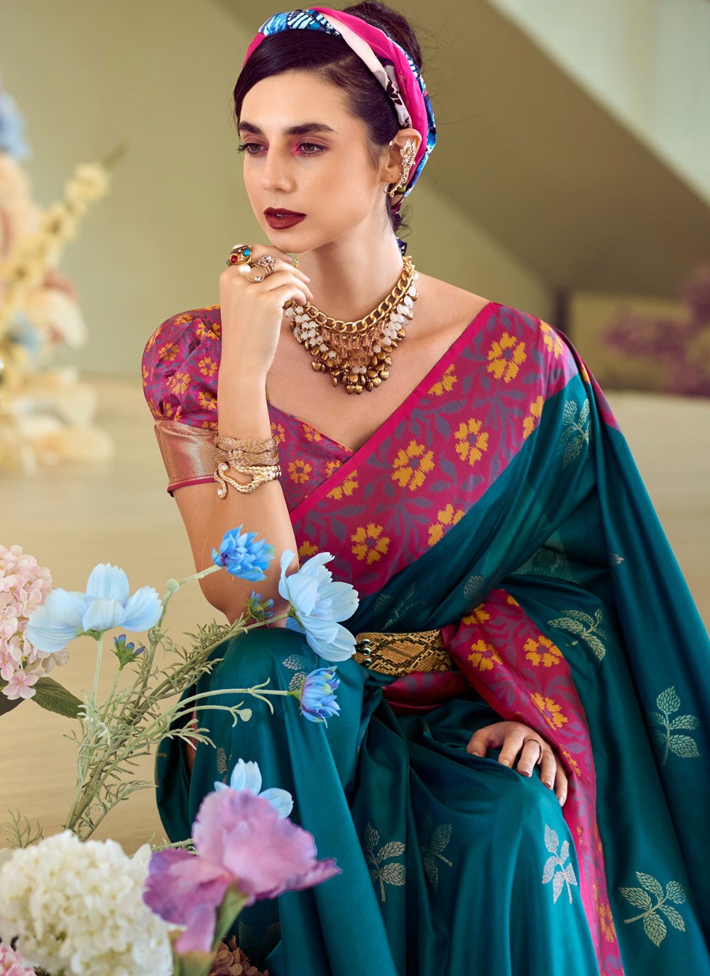 Classic Weaving Zari Silk Saree - S9847