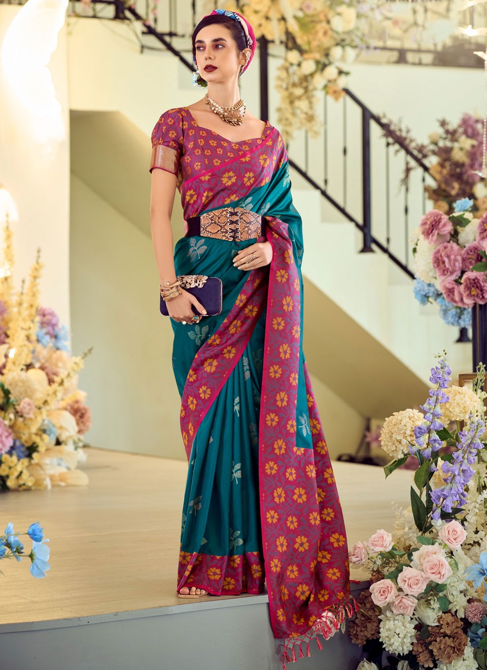 Classic Weaving Zari Silk Saree - S9847