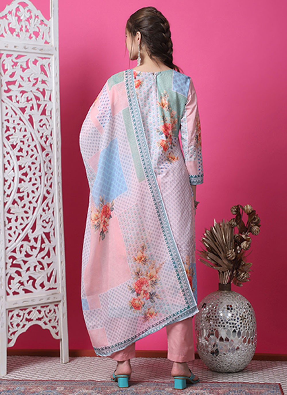 Cotton Salwar Suit - T3084