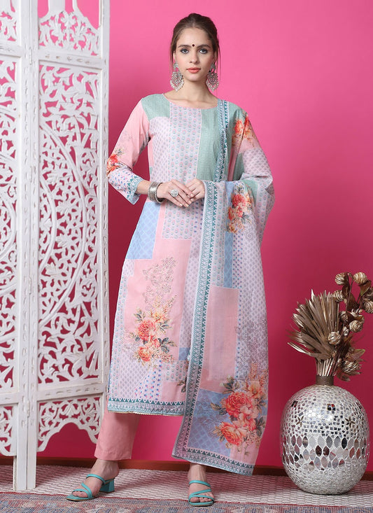 Cotton Salwar Suit - T3084