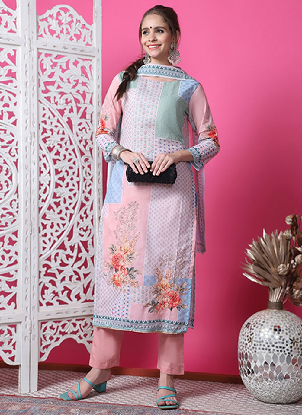 Cotton Salwar Suit - T3084