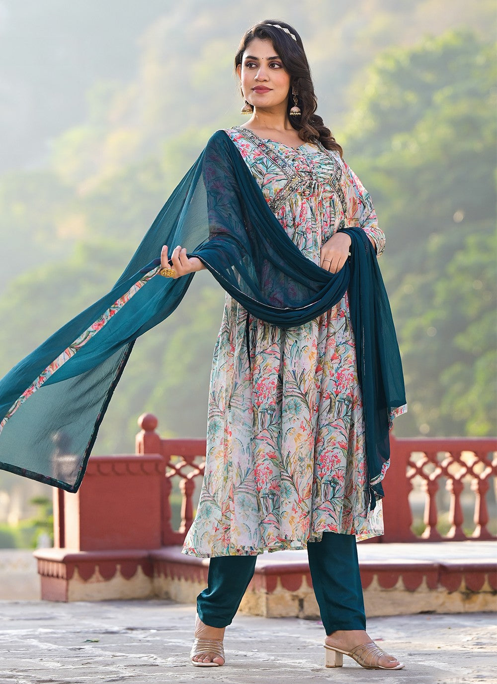 Georgette Salwar Suit - T1940