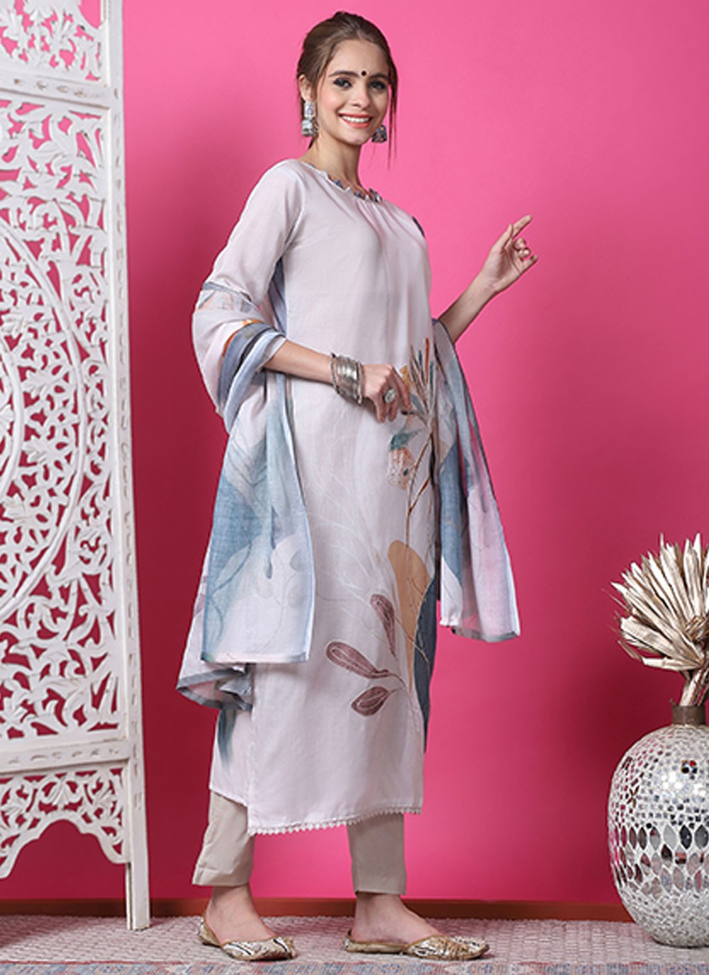 Cotton Salwar Suit - T3084