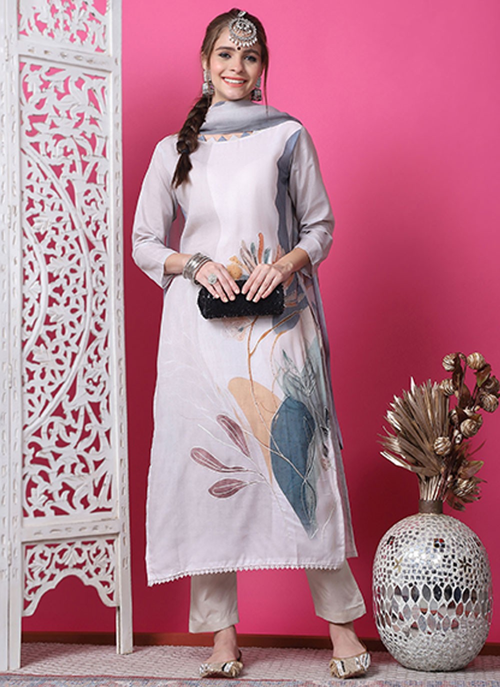 Cotton Salwar Suit - T3084