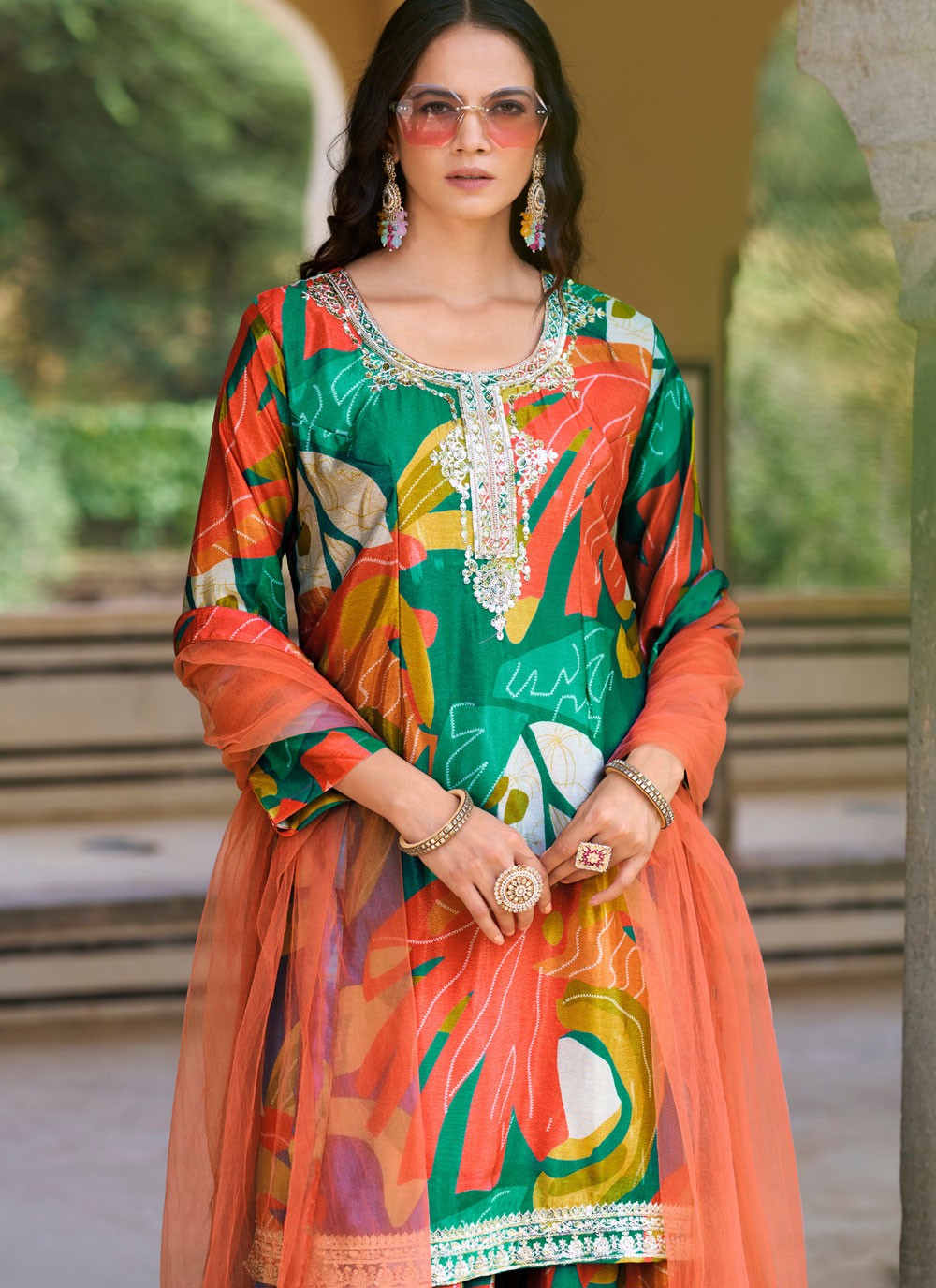 Chinon Salwar Suit - T4164