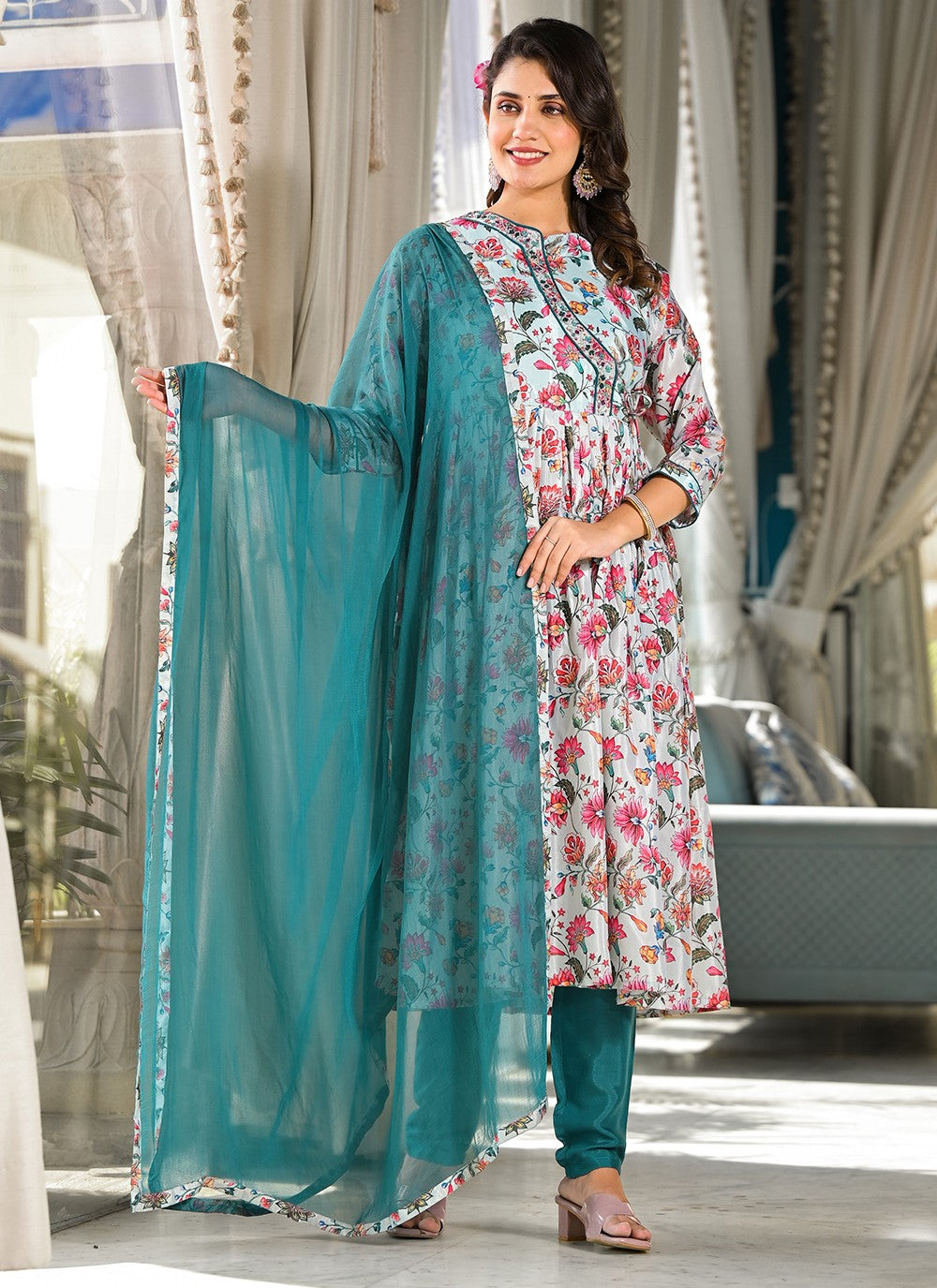 Georgette Salwar Suit - T1940