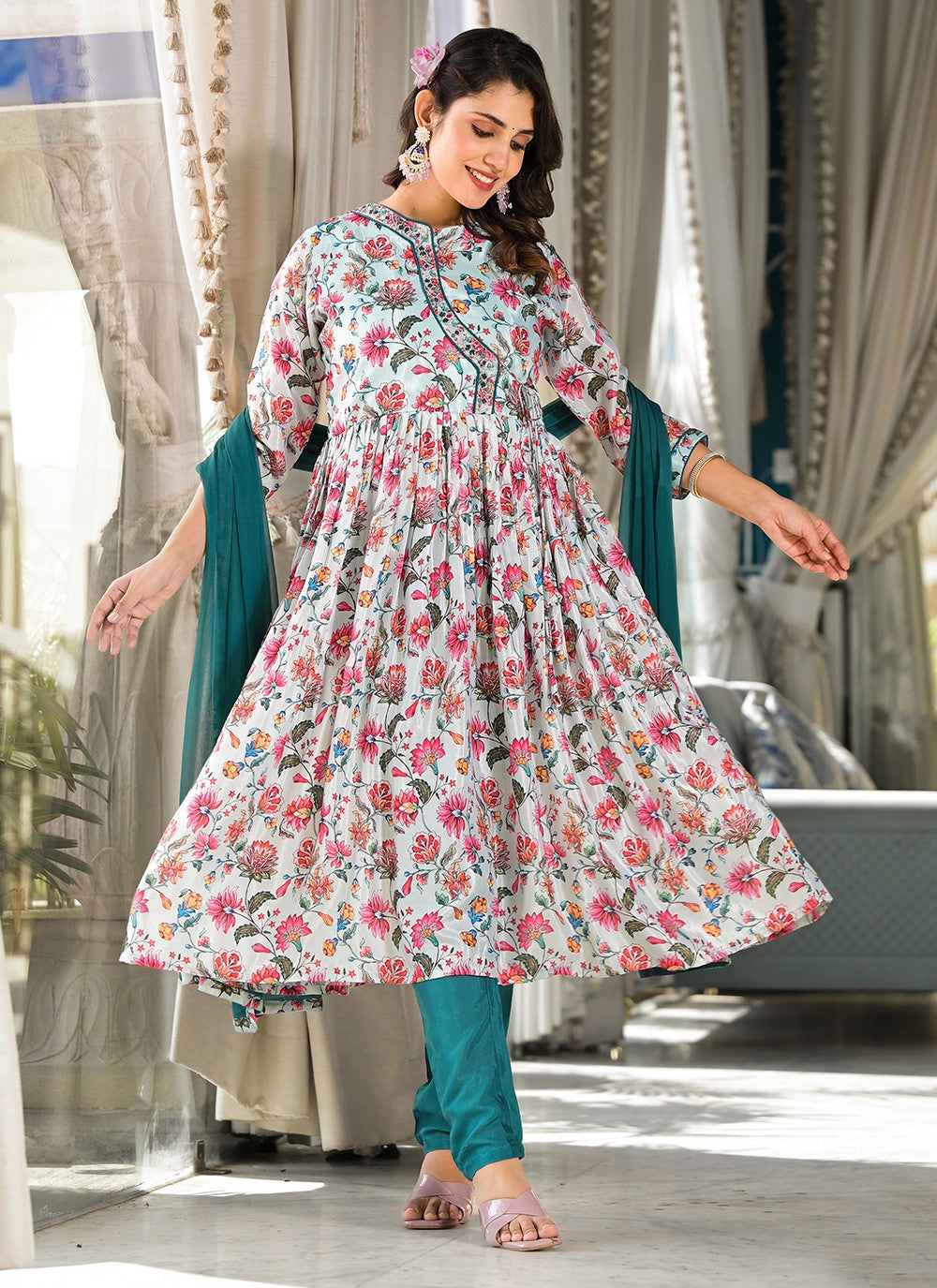 Georgette Salwar Suit - T1940