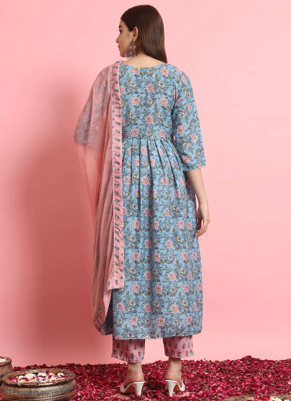 Rayon, Viscose Salwar Suit - T2326