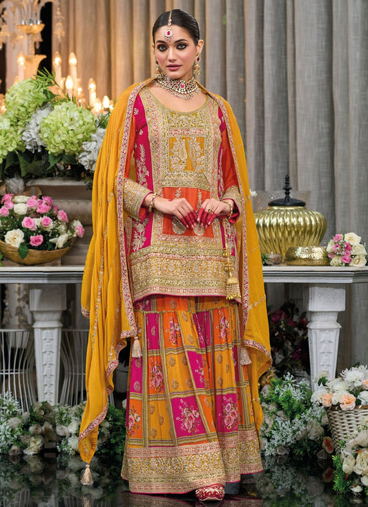 Chinon Salwar Suit - T4001