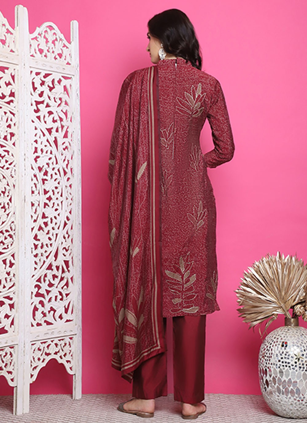 Muslin Salwar Suit - T3142