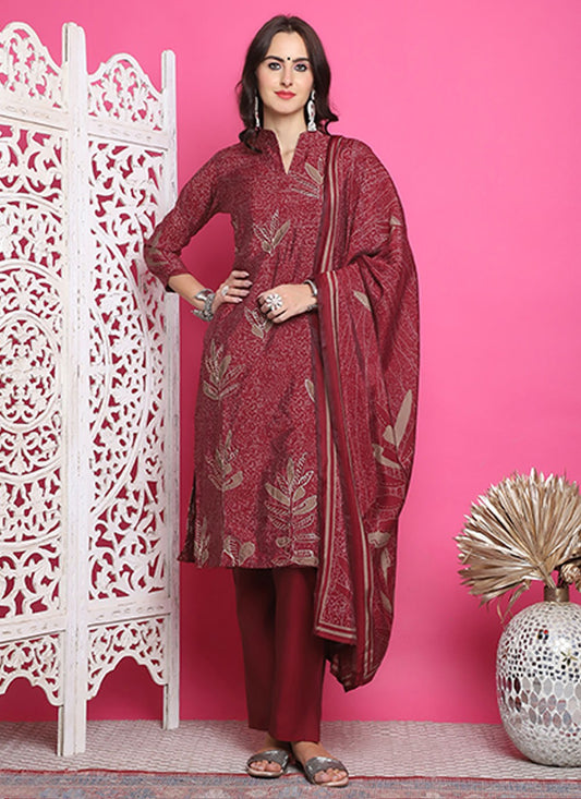 Muslin Salwar Suit - T3142