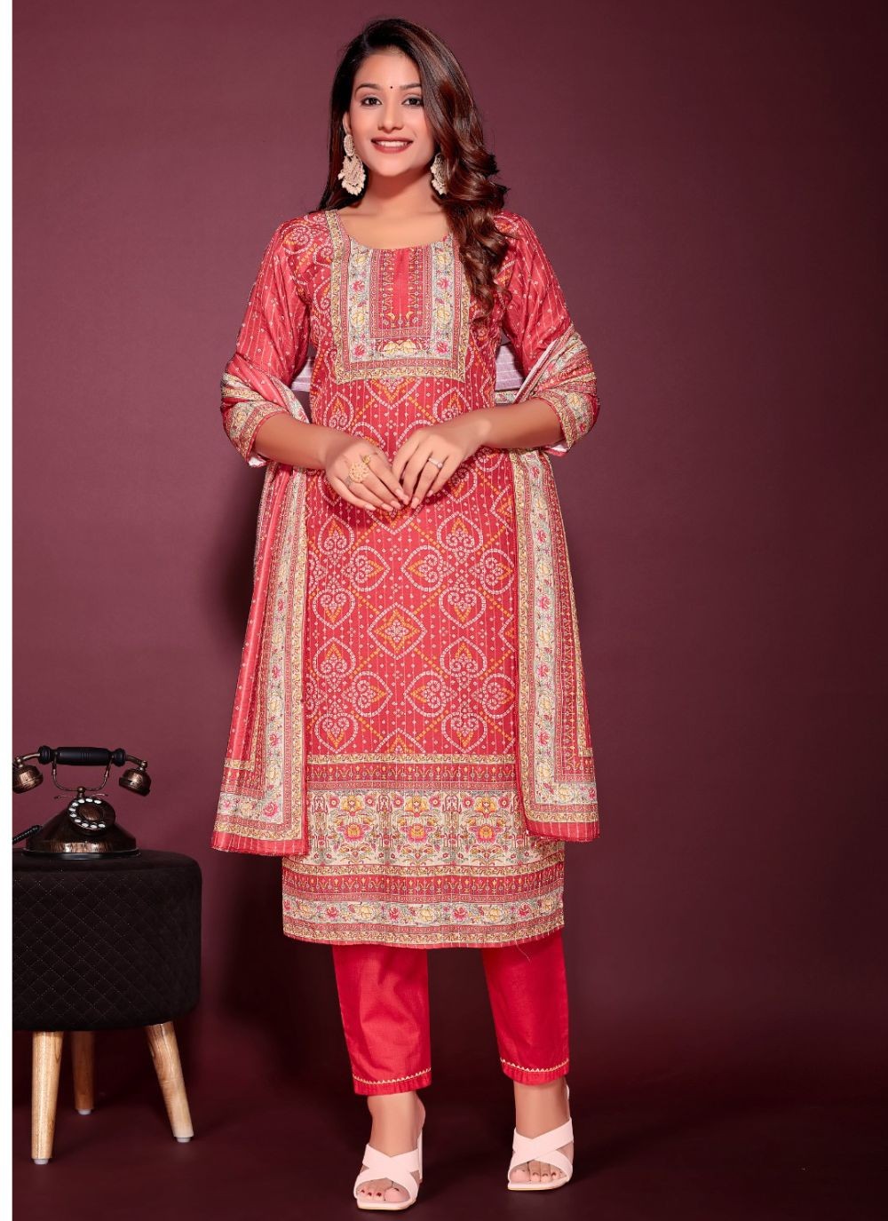 Cotton Salwar Suit - T1763