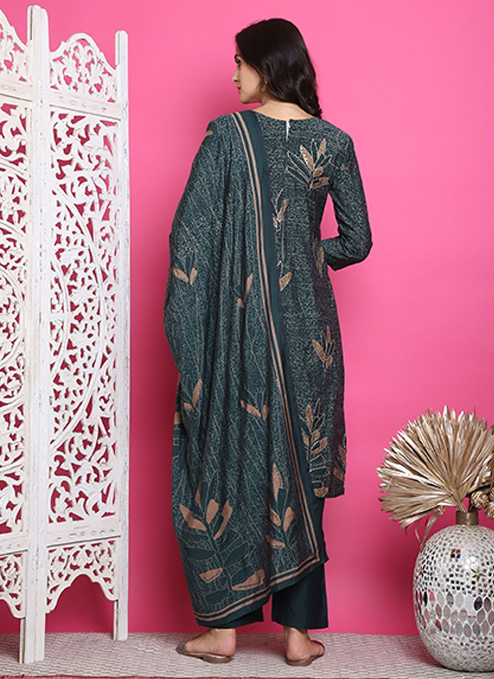 Muslin Salwar Suit - T3142