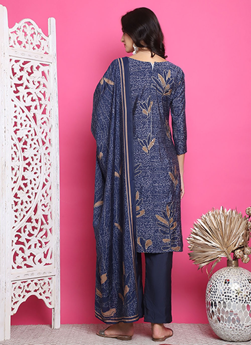 Muslin Salwar Suit - T3142