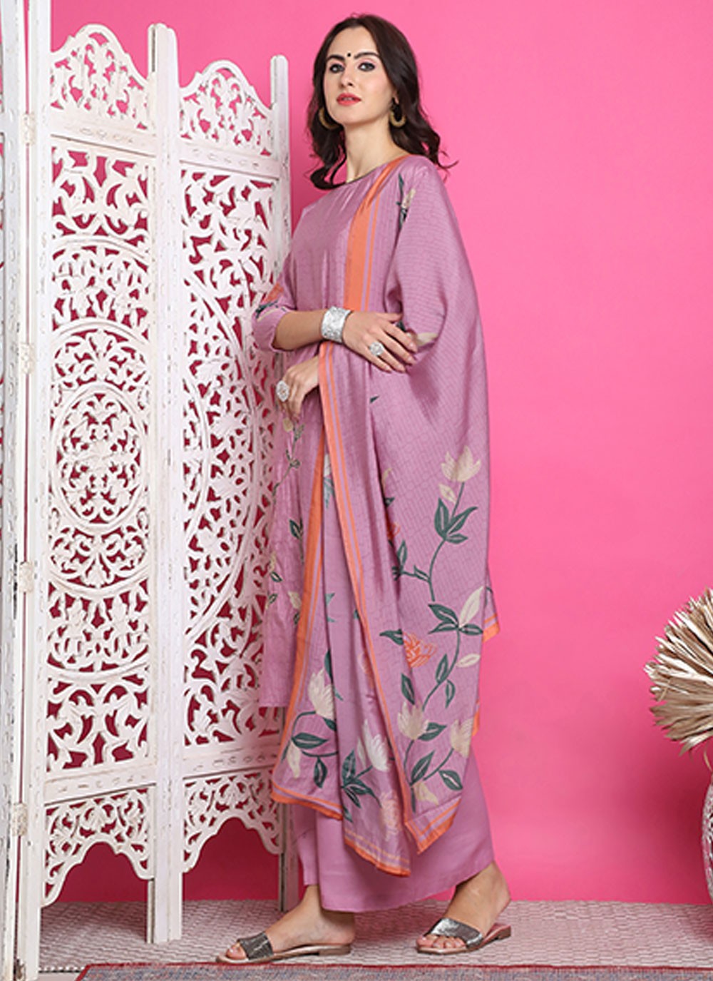 Muslin Salwar Suit - T3142